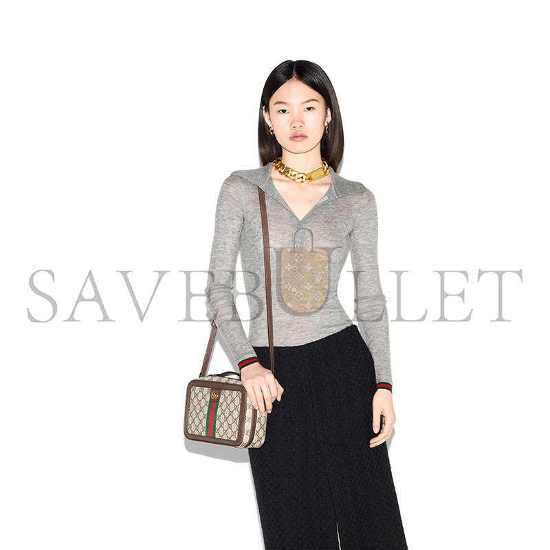 GUCCI OPHIDIA SMALL CROSSBODYBAG ‎739392 (24*16*7cm)